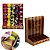 Suporte Organizador Universal Porta Capsulas Com Visor de Acrílico Caramelo Dolce Gusto Três Corações Nespresso Delta Q e Nespresso Vertuo Cantinho do Cafe Torre Mdf - Imagem 5