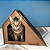 Casa de Gato Grande Cru Toca para Felinos com Arranhador para Gatos Pet Lateral em MDF - Imagem 2