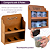 Suporte Porta temperos em MDF Com 6 potes - SELECIONE VARIAÇÃO - Imagem 4