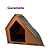Casa de Gato Grande Caramelo Toca para Felinos com Arranhador para Gatos Pet Lateral em MDF - Imagem 8