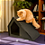 Casa de Gato Grande Preto Toca para Felinos com Arranhador para Gatos Pet Lateral em MDF - Imagem 2