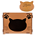 Casa para Gato Caramelo Nicho em MDF com Brinde Chaveiro de Gatinho - Imagem 8