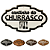 Placa Decorativa Branco com Preto Para Parede Cantinho Do Churrasco Placa Churrasco Em MDF (SELECIONE VARIAÇÃO) - Imagem 1