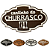 Placa Decorativa Marrom com Branco Para Parede Cantinho Do Churrasco Placa Churrasco Em MDF (SELECIONE VARIAÇÃO) - Imagem 1