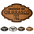 Placa Decorativa Caramelo com Marrom Para Parede Cantinho Do Churrasco Placa Churrasco Em MDF (SELECIONE VARIAÇÃO) - Imagem 1