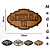 Placa Decorativa Caramelo com Marrom Para Parede Cantinho Do Churrasco Placa Churrasco Em MDF (SELECIONE VARIAÇÃO) - Imagem 5
