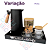 Kit Bandeja Cantinho do Café + Apliques Decoração Com Alças para Servir Cafe Cha Aparador em MDF Marrom - Imagem 10