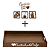 Kit Bandeja Cantinho do Café + Apliques Decoração Com Alças para Servir Cafe Cha Aparador em MDF Marrom - Imagem 5