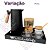 Kit Bandeja Cantinho do Café + Apliques Decoração Com Alças para Servir Cafe Cha Aparador em MDF Caramelo - Imagem 12