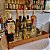 Bandeja Decorativa Espelhada Aparador Cantinho das Bebidas em Mdf Marrom - Imagem 12