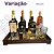 Bandeja Decorativa Espelhada Aparador Cantinho das Bebidas em Mdf Caramelo - Imagem 11