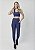 Calça Legging Texturada Marinho - Imagem 1
