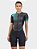 Macaquinho Feminino Triathlon Com Manga Black e Green - Imagem 1