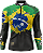 CAMISETA DE PESCA KING BRASIL COM PROTEÇÃO UV 50+ (KFF658N) - Imagem 1