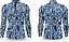 CAMISETA PERSONALIZADA KING BRASIL TRAÍRA CAMUFLAGEM AZUL - CD0286 - Imagem 3