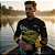 KIT CAMISETA + BANDANA DE PESCA KING BRASIL COM PROTEÇÃO UV 50+ (KFF650) - Imagem 6