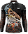 KIT CAMISETA + BANDANA DE PESCA KING BRASIL COM PROTEÇÃO UV 50+ (KFF601 - 602) - Imagem 5