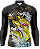 Camiseta C/ Proteção UV Atack King Brasil Dourado - Imagem 1