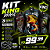 KIT 3 CAMISETAS ATACK - KING BRASIL - TECIDO INCORPORADO - MODELOS SOTIDOS CONFORME O ESTOQUE - Imagem 1