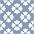 Adesivo de Azulejo Floral 20x20 cm (25 unidades) - Imagem 1