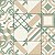 Adesivo de Azulejo Patchwork Geometrico - Imagem 1