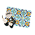 Jogo Americano Estilo Azulejo - Imagem 1