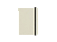 Caderno tipo Moleskine Marfim - Imagem 3