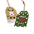 Tag de Natal - Rena - Imagem 1