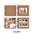 Caderno Scrapbook Kraft - Home Cooking - Imagem 2