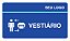 PLACA VESTIÁRIO - PIA 04 - PERSONALIZADA - Imagem 1