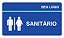 PLACA SANITÁRIO - PIA 13 - PERSONALIZADA - Imagem 1