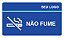 PLACA NÃO FUME - PIA 22 - PERSONALIZADA - Imagem 1