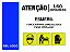 PLACA ESMERIL - PAT 04 - PERSONALIZADA - Imagem 1
