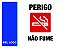 PLACA NÃO FUME - PER 20 - PERSONALIZADA - Imagem 1