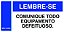 PLACA OBRA LIMPA - PLB 07 - PERSONALIZADA - Imagem 1