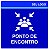 PLACA PONTO DE ENCONTRO - PCI 10 - PERSONALIZADA - Imagem 1
