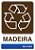 ADESIVO COLETA MADEIRA - PCS 16 - PERSONALIZADO - Imagem 1