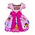 Vestido Temático Luxo Bichinhos Fofos Rosa - Imagem 2
