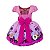 Vestido Temático Luxo Minnie Rosa - Imagem 2