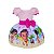 Vestido Temático Luxo Moana Baby Rosa - Imagem 1