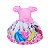 Vestido Temático Luxo Princesas Pérolas - Imagem 1