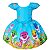 Vestido Temático Super Luxo Baby Tubarão Azul - Imagem 1