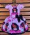 Vestido Temático Super Luxo Poderosa Chefinha Rosa - Imagem 5