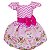 Vestido Temático Super Luxo Ursinha Princesa - Imagem 1