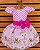 Vestido Temático Super Luxo Ursinha Princesa - Imagem 5