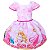 Vestido Temático Super Luxo Aurora Bela Adormecida - Imagem 1