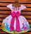 Vestido Temático Super Luxo Dinossauro - Imagem 2