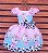 Vestido Temático Super Luxo Fazendinha Vaquinha - Imagem 5