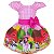 Vestido Temático Super Luxo Fazendinha Xadrez - Imagem 1