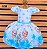 Vestido Temático Super Luxo Frozen Elsa Pérolas - Imagem 5
